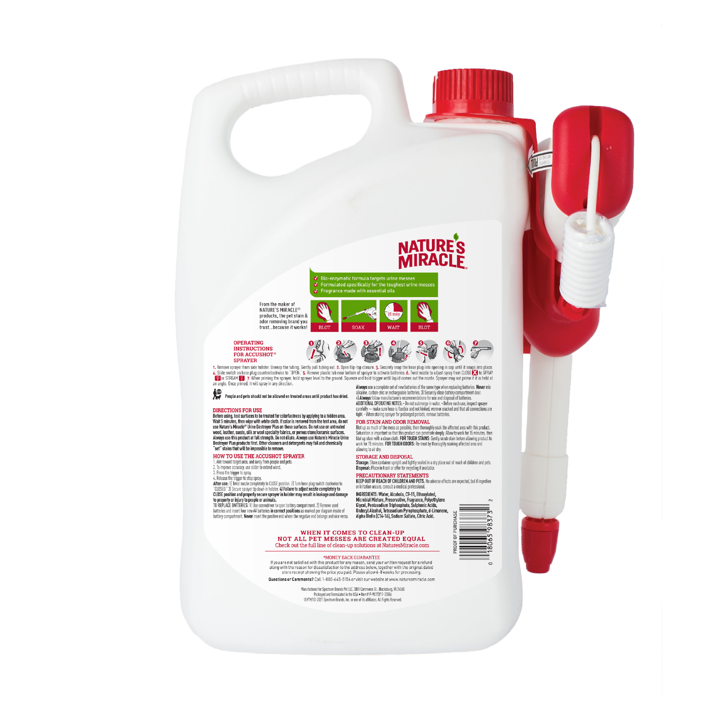 Nature's miracle deals urine destroyer review
